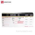 PVC Airline Travel Luggage Tickets Scale